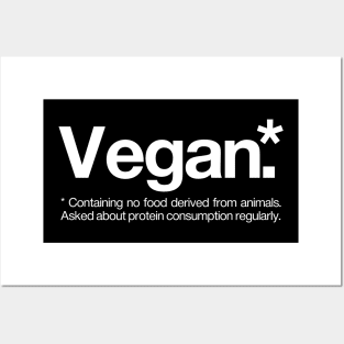 Vegan Definition Posters and Art